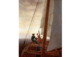 A-8542 Caspar David Friedrich - Na plachetnici