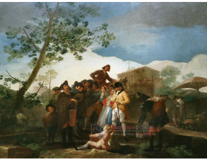 D-6302 Francisco de Goya - Slepý kytarista