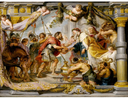 D-8212 Peter Paul Rubens - Setkání Abrahama a Melchizedeka