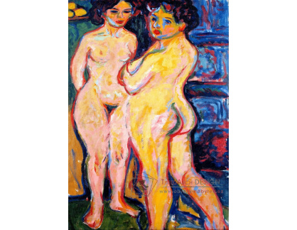 VELK 87 Ernst Ludwig Kirchner - Stojící akty