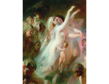 VSO 847 Konstantin Makovsky - Charon nese mrtvé duše přes řeku Styx