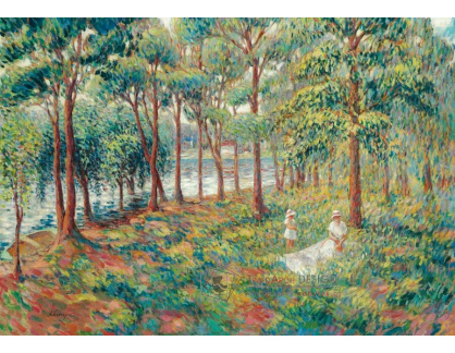 A-7416 Henri Lebasque - Na břehu řeky Marny