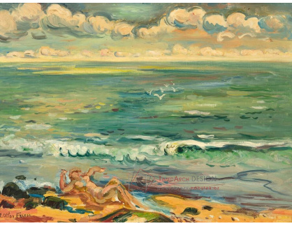 A-8647 Emile Othon Friesz - Moře v St. Malo