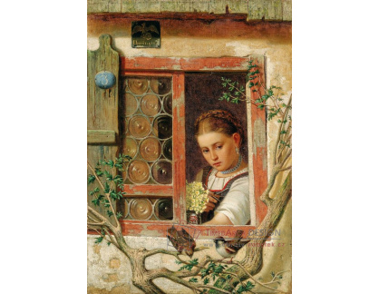 DDSO-2623 Ernst Freiesleben - Dívka u okna