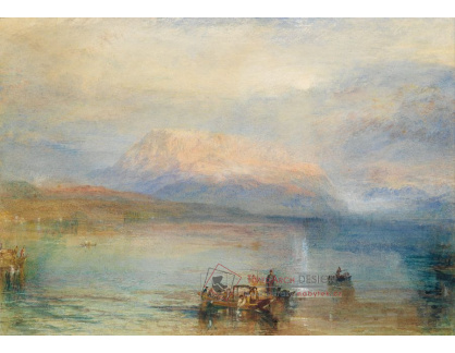 D-6237 Joseph Mallord William Turner - Červený Rigi