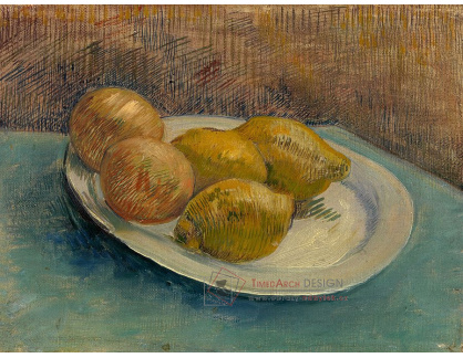 R2-1424 Vincent van Gogh - Zátiší s citróny na talíři