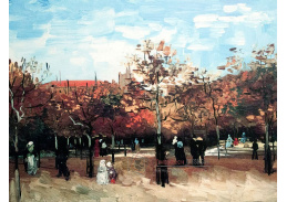 VR2-195 Vincent van Gogh - Procházející se v Bois de Boulogne
