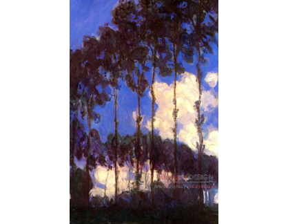 R8-190 Claude Monet - Topolová alej