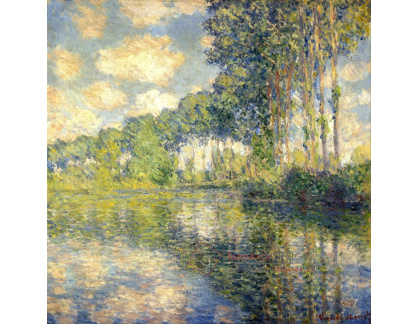 VCM 133 Claude Monet - Topoly na Epte