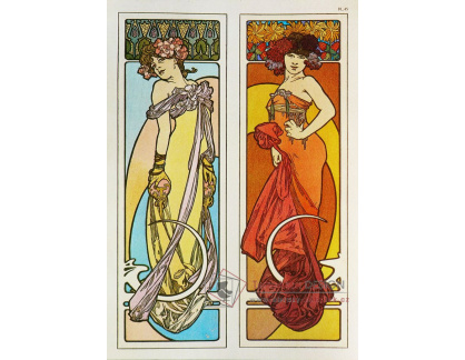 VAM67 Alfons Mucha - Dekorace