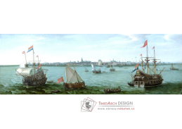 VL97 Hendrik Cornelisz Vroom - Pohled na Hoorn v Holandsku