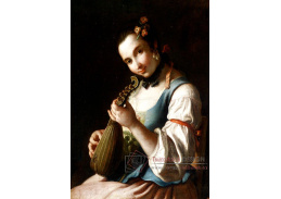 KO V-195 Pietro Antonio Rotari - Hráčka na loutnu