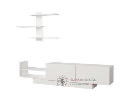 EGEMEN, obývací stěna, bílá