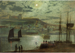 A-4308 John Atkinson Grimshaw - Přístav Whitby