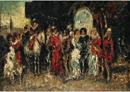 A-7237 Adolphe Joseph Thomas Monticelli - Scéna z Fausta