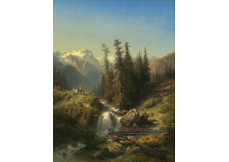 A-7981 Francois Diday - Pohled na ledovec Blockenstock