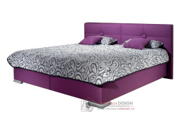 FACILE, čalouněná postel 180x200cm, výběr provedení