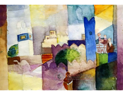 D-7030 August Macke - Kairouan