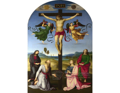 R11-84 Rafael Santi - Kristus na kříži