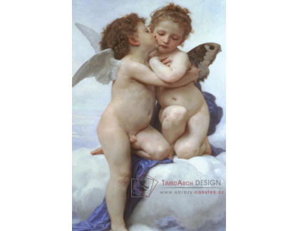 R15-95 Adolph William Bouguereau - První polibek