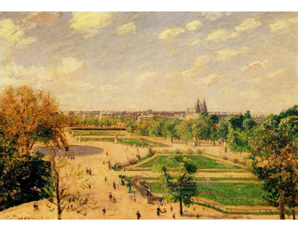 VCP-282 Camille Pissarro - Zahrady Tuileries