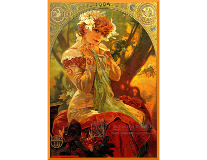 VAM42 Alfons Mucha - La Princesse Lointaine