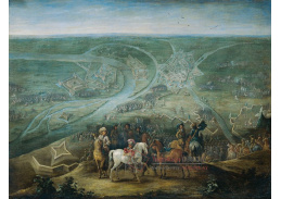 VH481 Lambert de Hondt - Obležení Rheinbergu francouzskými jednotkami v roce 1672