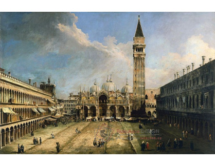 VSO 333 Canaletto - Náměstí San Marco v Benátkách