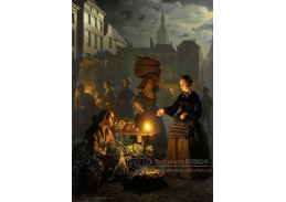 KO V-156 Petrus van Schendel - Zelný trh za svitu měsíce