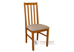 BOSBERG X, jídelní židle, olše / látka 5