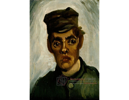 A-3259 Vincent van Gogh - Portrét mladého rolníka s čepicí