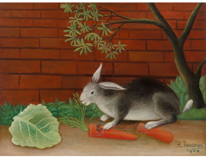 D-8165 Henri Rousseau - Králičí jídlo