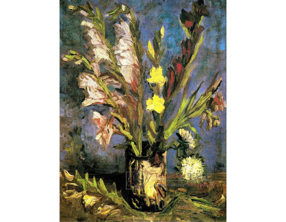 R2-509 Vincent van Gogh - Váza s gladiolami