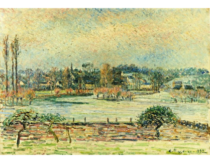 VCP-286 Camille Pissarro - Pohled na Bazincourt