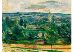 VR10-45 Paul Cézanne - Krajina v Jas de Bouffan