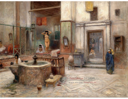 SO XII-144 Frans Vilhelm Odelmark - Lázně v Káhiře