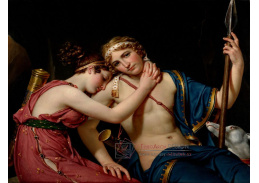 SO XII-208 Jacques-Louis David - Rozloučení Telemachuse a Eucharis