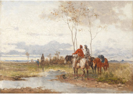 KO IV-283 Julius Noerr - Jízda v rozsáhlé krajině