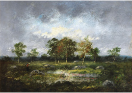 KO IV-465 Narcisse Virgilio Diaz de la Peňa - Postava na mýtině