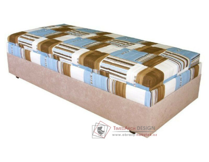 PLUTO, postel 90x200cm pevně načalouněná matrace, výběr provedení