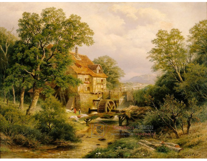 DDSO-2394 August Friedrich Kessler - Vodní mlýn