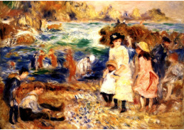 VR14-80 Pierre-Auguste Renoir - Scéna na pláži