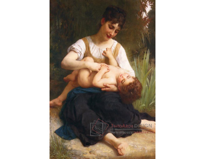 R15-21 Adolph William Bouguereau - Žena lechtající dítě