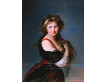 PORT-117 Elisabeth Vigee-Lebrun - Portrét Hyacinthe Gabrielle Roland