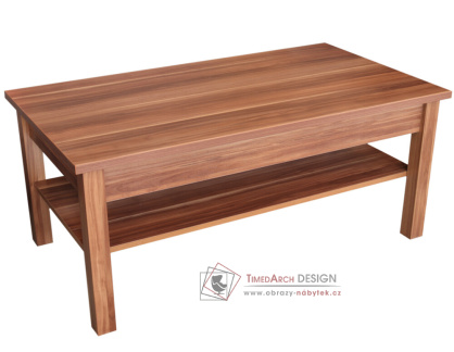 SAMIR R9, konferenční stolek 110x61cm, švestka