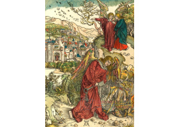 VR12-80 Albrecht Dürer - Anděl ukazující svatému Janovi Nový Jeruzalém