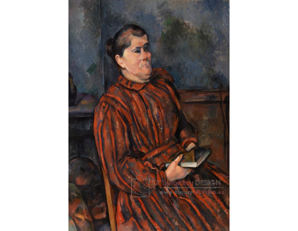 D-8000 Paul Cézanne - Portrét ženy