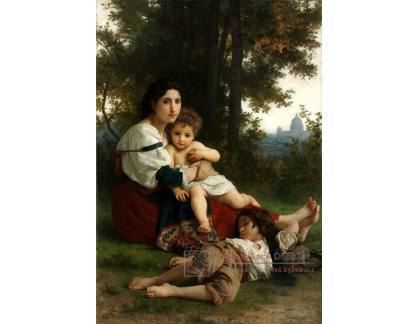 D-8092 William Adolphe Bouguereau - Odpočinek