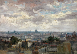 VR2-63 Vincent van Gogh - Pohled na Paříž z Meudonu