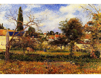 VCP-152 Camille Pissarro - Zeleninová zahrada v Pontoise